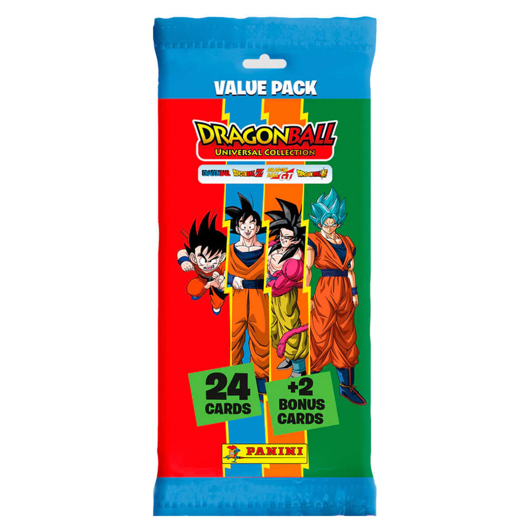 Colección universal de cartas coleccionables de Dragon Ball Z