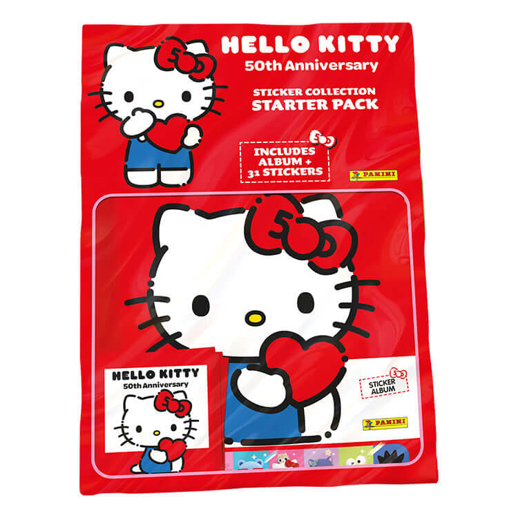 Colección de pegatinas del 50 aniversario de Hello Kitty