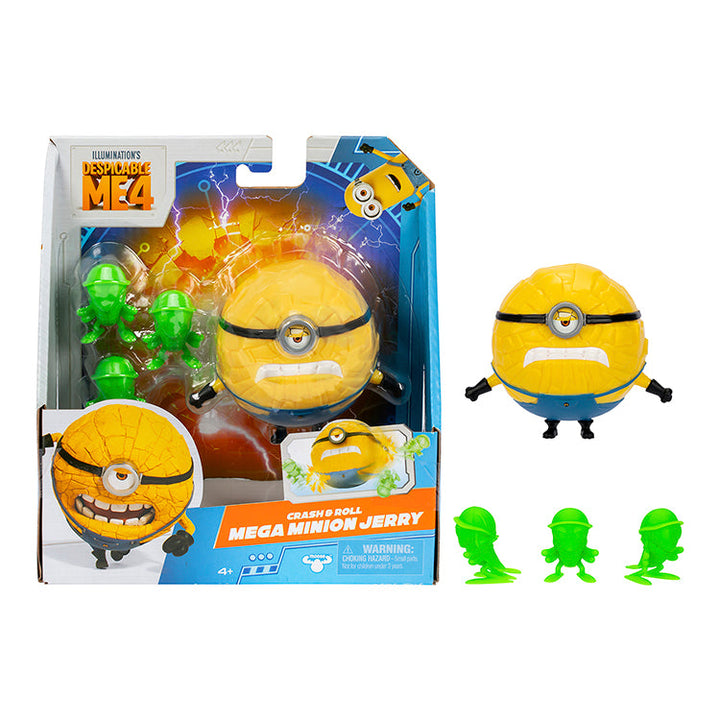 Figura de acción de Despicable Me 4 Mega Minion de 4 pulgadas - Jerry