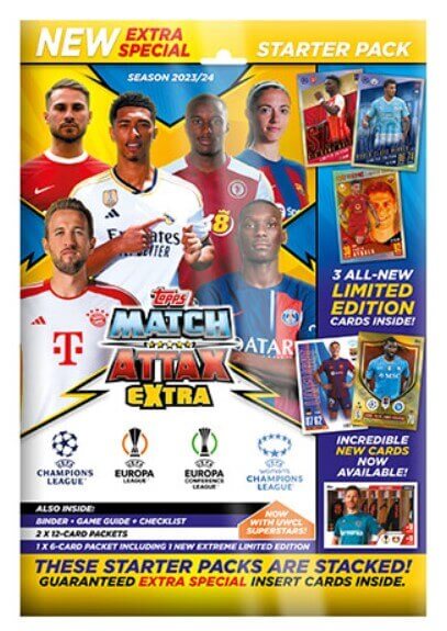 Mega multipack cartas Match Attax Extra Champions 2024-2025 · Match Attack UCL · El Corte Inglés Mega multipack cartas Match Attax Extra Champions 2024-2025 · Match Attack UCL · El Corte Inglés