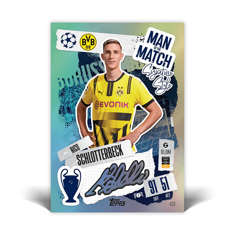 Match Attax: 24/25 Mega Tin 'Time To Shine' (Lata única)