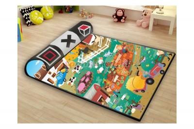 Activity Playmat - Shapes and Farm | Earthlets.com