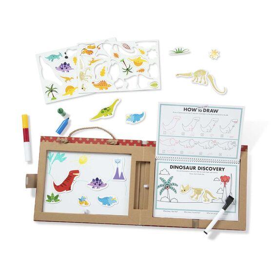 Melissa & DougReusable Drawing and Magnet Kit - DinosaurstoysEarthlets