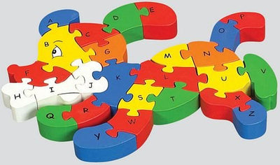 AB GeeWooden Dog puzzle Double Sided ToysEducational ToysEarthlets