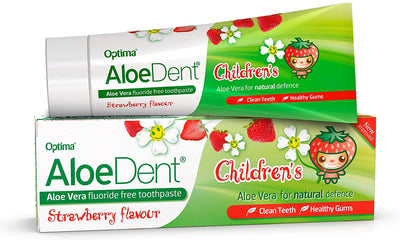 Aloe DentChildren's Strawberry Toothpaste - 50mlMulti Pack: 1baby careEarthlets