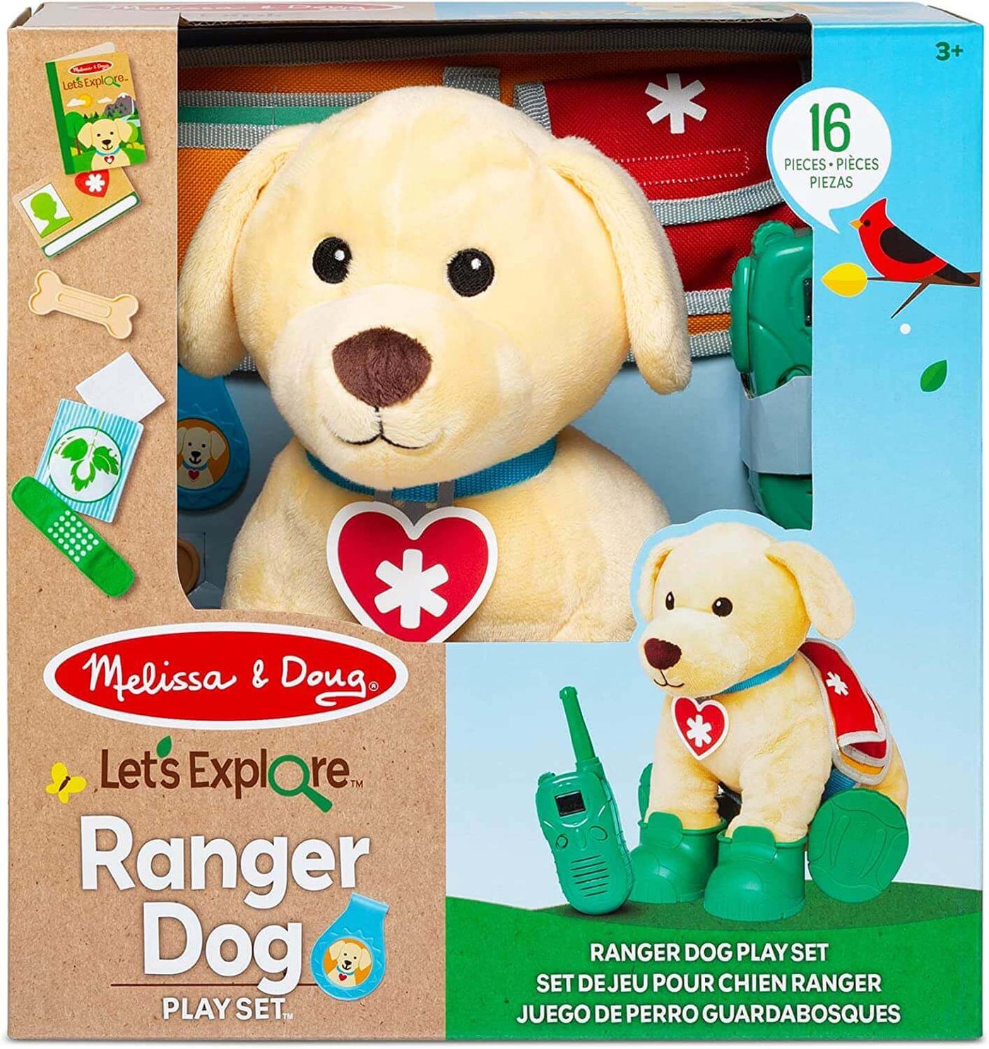 Melissa & DougLet’s Explore Ranger Dog with Search and Rescue GearEarthlets