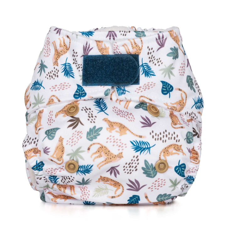 Baba + Boo Newborn Reusable Nappy - Prints Colour: Pebbles reusable nappies all in one nappies Earthlets