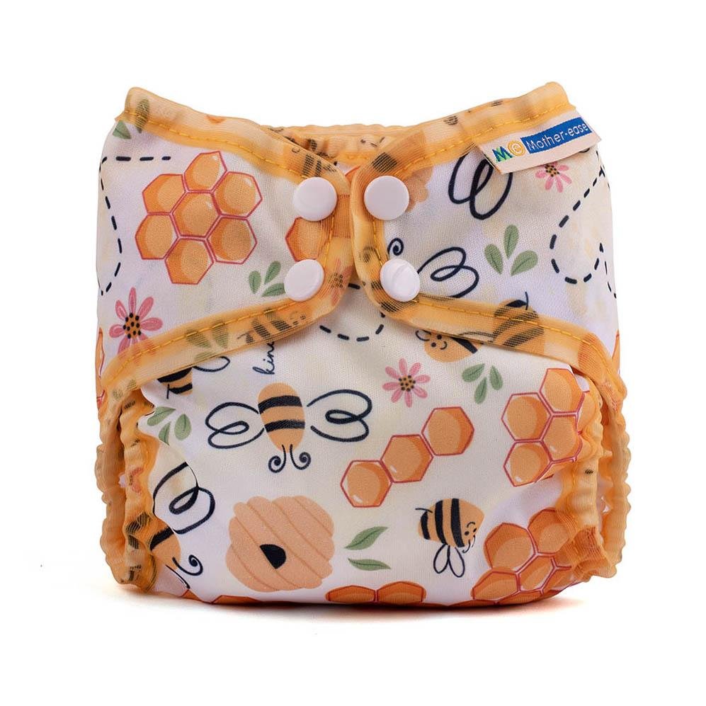 Mother-easeWizard Uno Organic Cotton - NewbornColour: Bee Kindreusable nappiesEarthlets