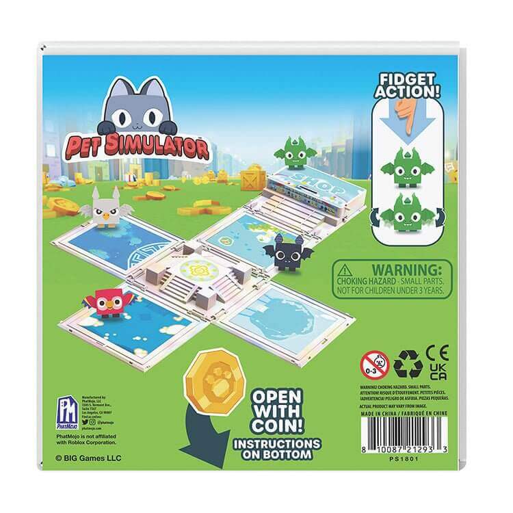 PhatMojo Pet Simulator Series 2 Lucky Block Playset Action Figures Earthlets