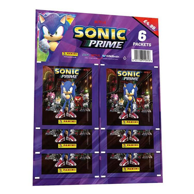 Panini Sonic Prime Sticker Collection Product: Multipack Sticker Collection Earthlets