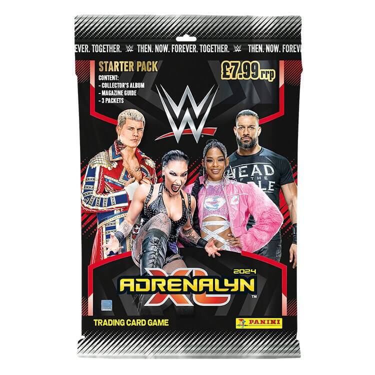 Panini WWE Adrenalyn XL Trading Card Game Product: Starter Pack Trading Card Collection Earthlets