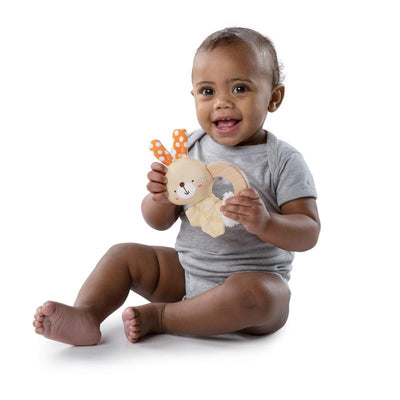 Bright StartsClutch and Hold Wood ToyPattern: Bunnybaby care soothers & dental careEarthlets