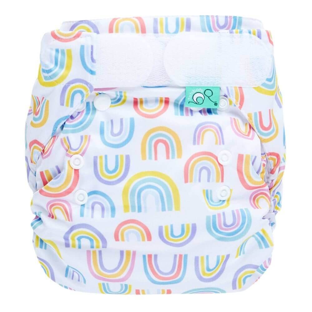 Tots Bots Bamboozle Nappy Wrap Colour: Dreamer Size: Size 1 (6-18lbs) reusable nappies Earthlets