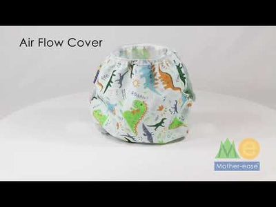 Mother-easeAir Flow Cover RainforestColour: Rainforestsize: Sreusable nappiesEarthlets