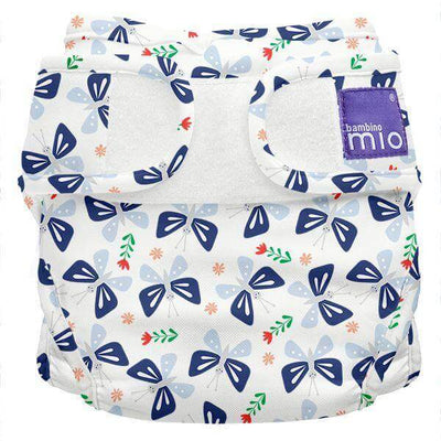 Bambino Mio Mioduo Reusable Nappy Cover Size: Size 1 Colour: Butterfly Bloom reusable nappies nappy covers Earthlets