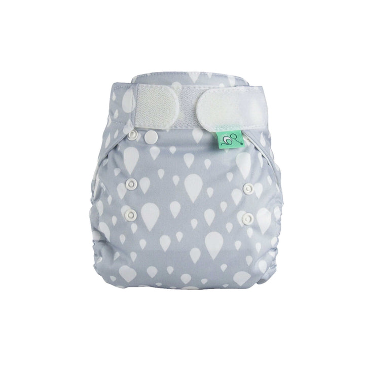 Tots Bots Bamboozle Nappy Wrap Colour: Above the Clouds Size: Size 1 (6-18lbs) reusable nappies Earthlets