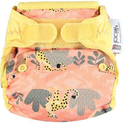 Close ParentPop-in Single Nappy Wrap TabsColour: Cheetahreusable nappiesEarthlets