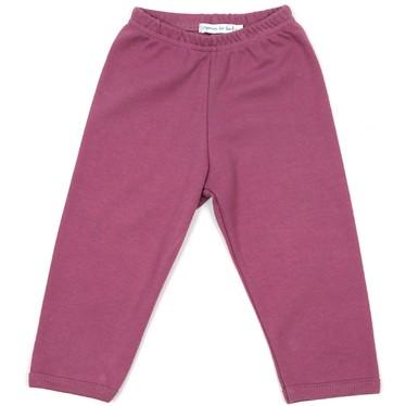 Organics For Kids Baby Leggings Organic Dark Pink - 0-5 Months clothing Earthlets