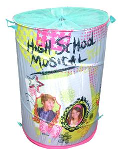 HSMHigh School Musical 2 Round Storage Tidy Suitable for 6 years +furniture storageEarthlets