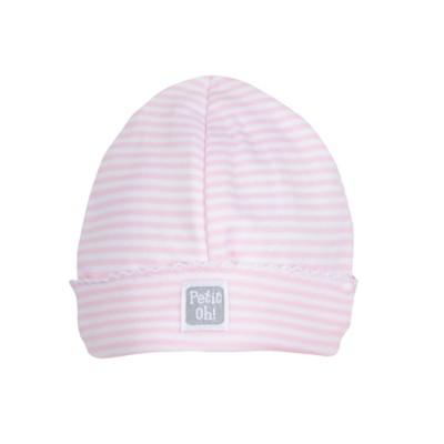 Petit Oh!Newborn HatColour: Pink StripesGender: unisexclothingEarthlets