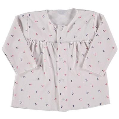 Petit Oh!Girls Long Sleeved TopColour: Red and Blue PatternAge: 0-3 MonthsclothingEarthlets
