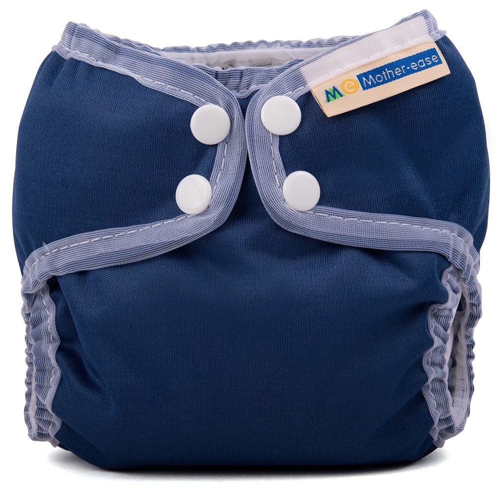 Mother-easeWizard Uno Organic Cotton - NewbornColour: Navyreusable nappiesEarthlets