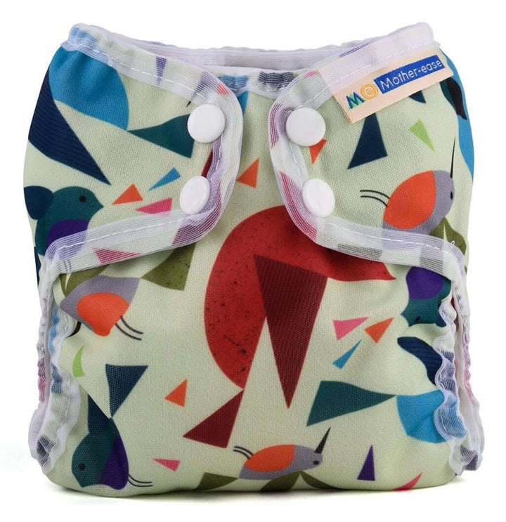 Mother-ease Wizard Uno Stay Dry - Newborn Colour: Dino Size: XS reusable nappies all in one nappies Earthlets