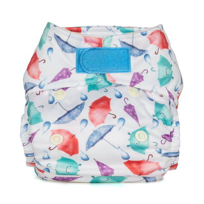 Baba + BooNewborn Reusable Nappy - PrintsColour: Umbrellasreusable nappies all in one nappiesEarthlets