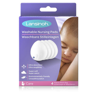 LansinohWashable Nursing Pads - 4 Packbreast feeding & accessoriesEarthlets