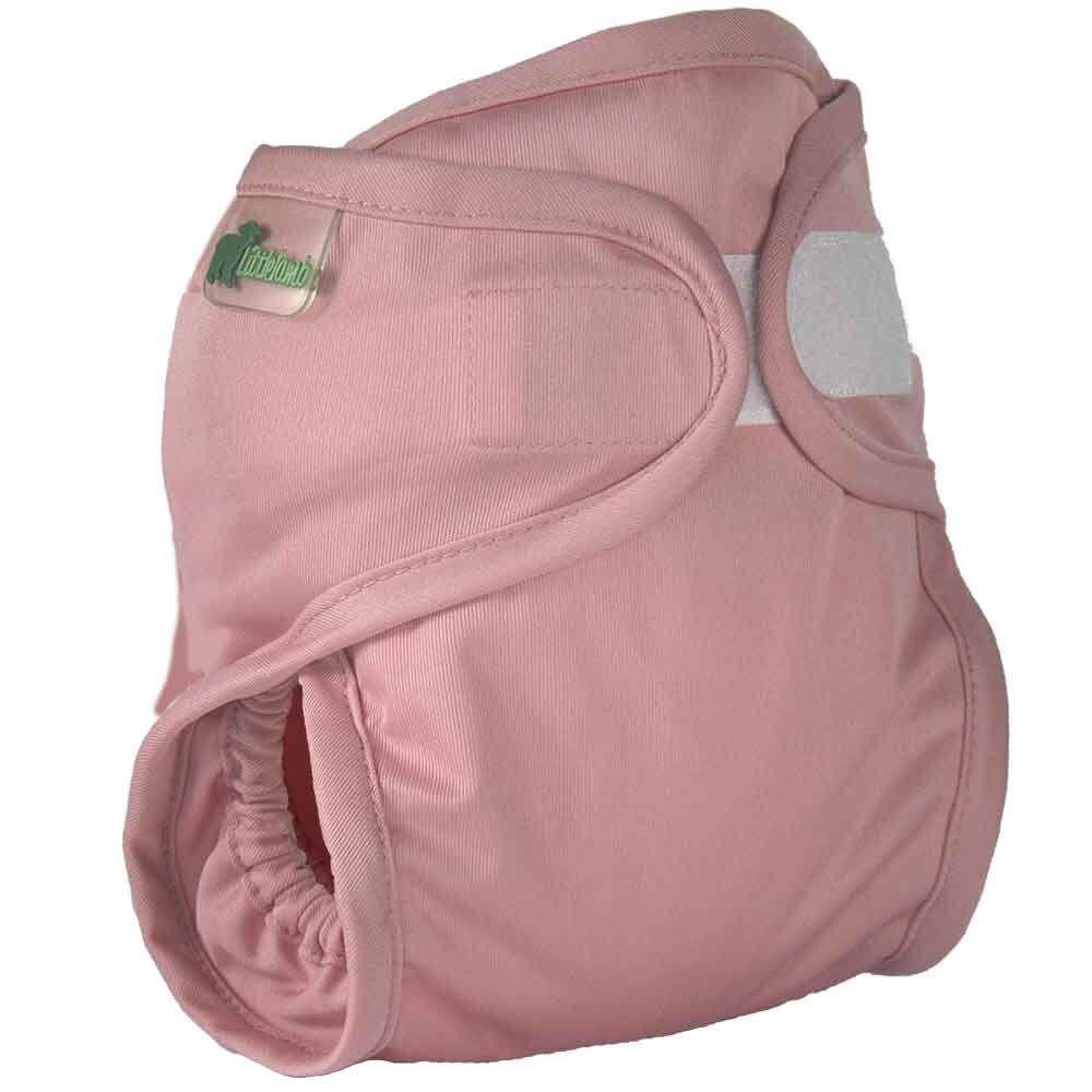 Little Lamb Nappy Wrap Colour: Blush Pink Size: Size 3 reusable nappies nappy covers Earthlets